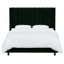 Alrai upholstered low profile deals standard bed